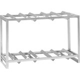 eurokraft pro Regal za sode, za 2 x 200-l ali 3 x 60-l sode, VxŠxG 850 x 1350 x 500 mm | Shoptok.si