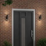  Vanjska zidna lampa 2 pcs Crna 7 x 10 x 22 cm | shoptok.hr