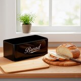 Posuda za kruh 30 x 23 x 13 cm crna, bijela | shoptok.hr