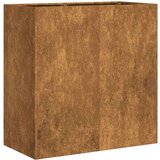 vidaXL Sadilica boja hrđe 80x40x80 cm od pohabanog čelika | shoptok.hr