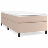  The Living Store Box spring postelja z vzmetnico kapučino 90x190 cm umetno usnje - Box Spring Postelja, (21454271) | Shoptok.si