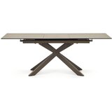 Kave Home Smeđi proširiv blagovaonski stol s keramičkom daskom 90x160 cm Atminda – | shoptok.hr