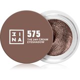 3INA The 24H Cream Eyeshadow kremasto senčilo za oči odtenek 575 Brown 3 ml Cene