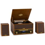 Auna Belle Epoque 1910, retro stereo sistem, gramofon, CD predvajalnik, zvočniki u