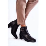 Kesi Women's Warm Boots With Decoration Black Astrid | shoptok.hr