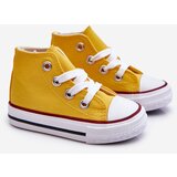 Boto Children's High Sneakers Yellow Filemon | Shoptok.si