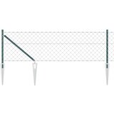  Zavareno žičano ograđivanje s bodljama 10 x 0,8 m Zelena Mreža | Shoptok.si