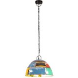  Industrijska viseća svjetiljka 25 W šarena okrugla 41 cm E27 | shoptok.hr