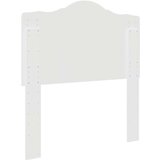  Vzglavje z vzglavjem Svetlo Belo 75 cm Konstruiran les, (5000110374) | Shoptok.si