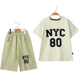  Komplet majica i šorc NYC zeleni 6-9god. 6+ godine | Eponuda.com