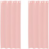 Voile zavjese s ušicama 2 kom narančaste 140x245 cm | Shoptok.si