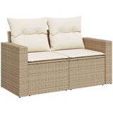 vidaXL 11-dijelni set vrtnih sofa od poliratana s jastucima bež | shoptok.hr