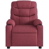  Naslonjač od tkanine crvena boja vina | shoptok.hr