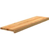 vidaXL Gazišta stepenice 12 kom svjetlosmeđi 100x30x2 cm masivna hrast | shoptok.hr