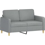  2-dijelni set sofa s jastucima svjetlosivi od tkanine | shoptok.hr