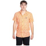 Isla Bonita By Sigris Srajce s kratkimi rokavi Moška Srajca Oranžna Cene