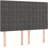  Krevet s oprugama i madracem tamnosivi 140x190 cm baršunasti | shoptok.hr