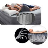 Intex 64142 napuhujući madrac 191 × 137 × 25 cm s tlačnom pumpom | shoptok.hr