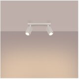 Nice Lamps Kremno bela stropna svetilka 6,5x30 cm Gleam – | Shoptok.si