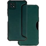 Razor carbon knjigovo puzdo za Samsung Galaxy A22 5G - Zelena KP25470 | Shoptok.si