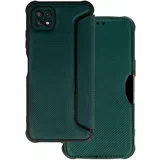 carbon knjigovo puzdo za Samsung Galaxy A22 5G - Zelena KP25470
