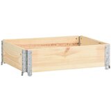 vidaXL Visoka greda 60x80 cm trdna borovina, (20693159) | Shoptok.si