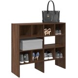  Stalci za cipele 2 kom smeđi hrast koji se mogu složiti | shoptok.hr