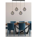 Opviq Merkür 4 Lü Sıralı siyah Sarkıt black chandelier Cene