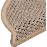  Samoljepljivi otirači za stepenice 30 kom 56x17x3 cm svjetlobež | shoptok.hr
