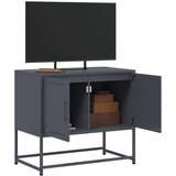 vidaXL TV omarica antracitna 68,5x39x60,5 cm jeklo | Shoptok.si