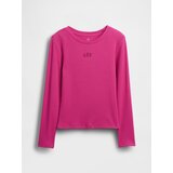 GAP Children's Ribbed T-Shirt with Logo - Girls | Shoptok.si