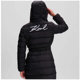 Karl Lagerfeld LIGHTWEIGHT LONG PUFFER Crna | shoptok.hr