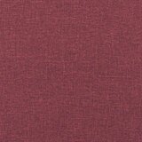  Set sofe 2 pcs Vinska crvena Tkanina - boja crnog vina Jednostruka + Dvostruka (140 cm) | shoptok.hr