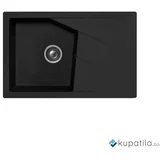 Sudoper crni Xgranit Linea Plus Metalac