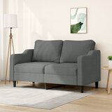 vidaXL Dvosed temno siv 140 cm blago Cene
