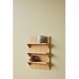 Hübsch Večnivojska polica v hrastovem dekorju 40 cm Straight – | Shoptok.si