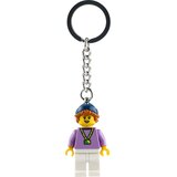 Lego LEGO® Minifigures - Privezak za ključeve sa devojkom koja nosi traku sa suncokretima (854330) | Eponuda.com