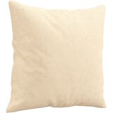  Ukrasni jastuci 2 kom krem 40 x 40 cm od tkanine | shoptok.hr