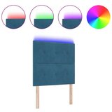  LED Uzglavlje Tamno Plava 90 cm Baršun | shoptok.hr