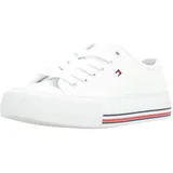Tommy Hilfiger Nizke superge LACE UP Bela