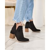 Resti Black Lemere square heeled boots | ePonuda.com