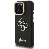 Guess Cam Stand GUHCP15XPCS4GSK ovitek za iPhone 15 Pro Max s stojalom - črn | Shoptok.si