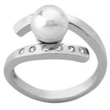 Majorica Ženski selene beli biserni srebrni prsten 8 mm ( 08869.01.2.r93 000.1 ) | ePonuda.com