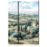  Paravan - Landscape with Green Fields and Trees - Tuscan Sunny View 135x172 Akustični | shoptok.hr