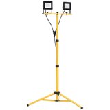 vidaXL LED reflektor s stojalom 2x30 W hladno bel Cene