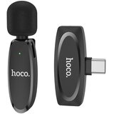 hoco. bežični lavalier mikrofon za Type C L15 crni | shoptok.hr