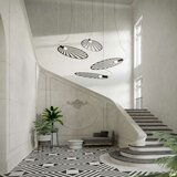  Obesna svetilka LEHDET črna, (21347737) | Shoptok.si