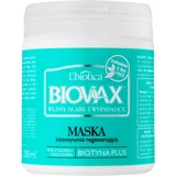 L´Biotica Biovax Falling Hair maska za okrepitev las proti izpadanju las 250 ml