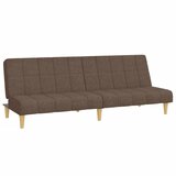  The Living Store Kavč dvosed z ležiščem taupe blago - Raztegljiv Kavč, (21501758) | Shoptok.si