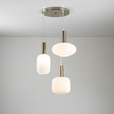  ONLI - visilica na lanku DOROTY 3xE27/15W/230V bela/sjajni hrom | Eponuda.com